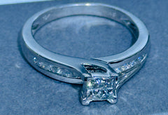 14k ring white gold