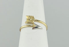 14k ring ladies arrow