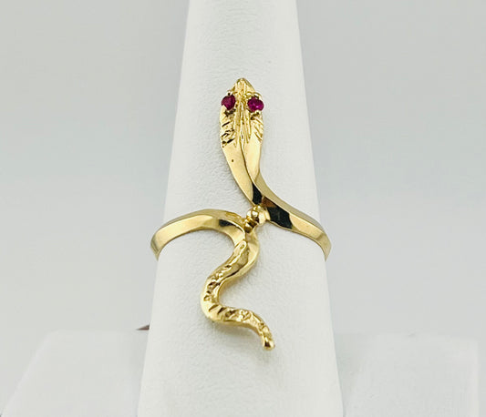 14k ring snake
