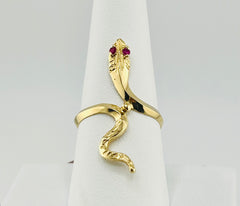 14k ring snake