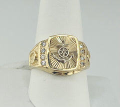 14k ring men anchor