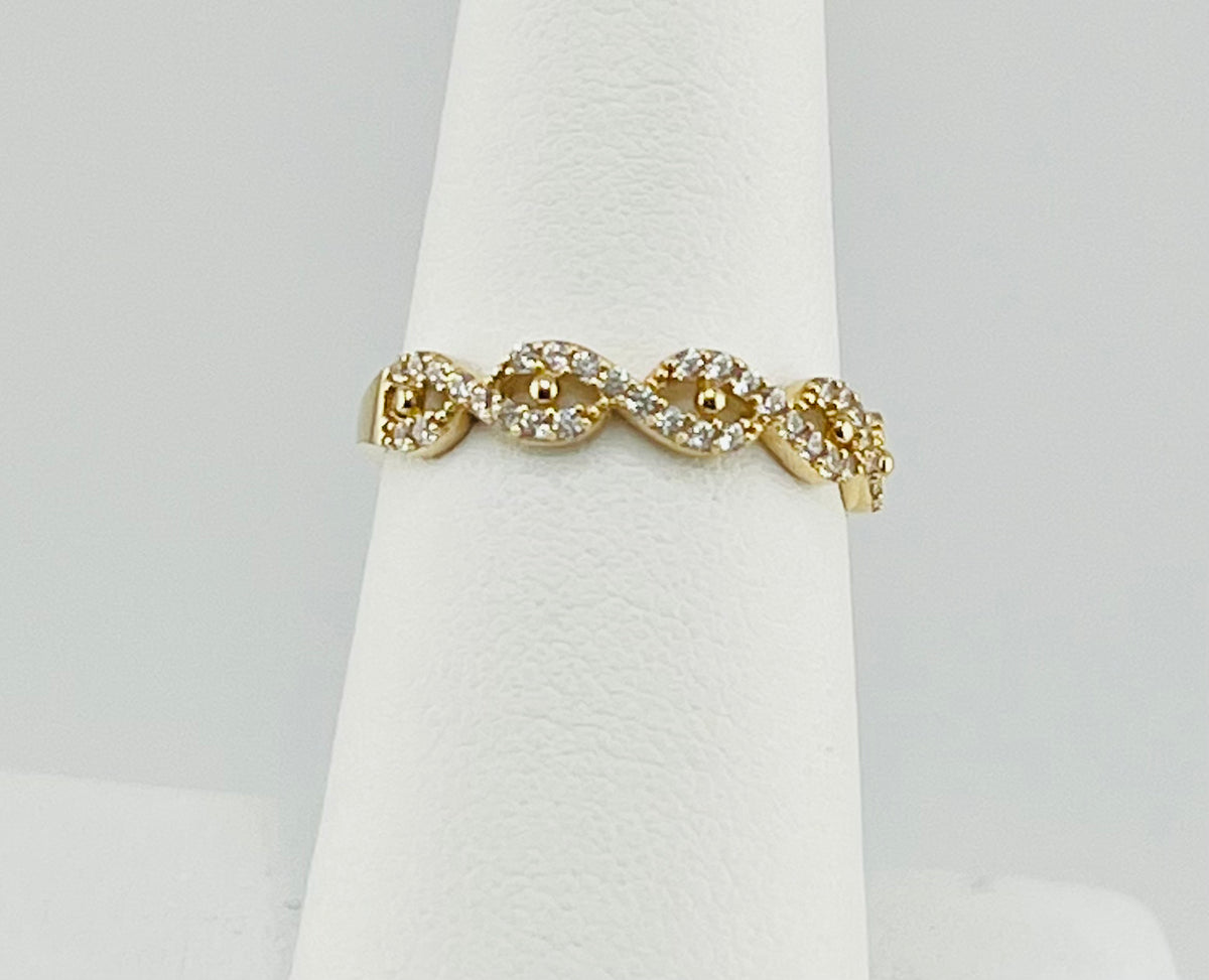 14k ring  herradura horse shoe