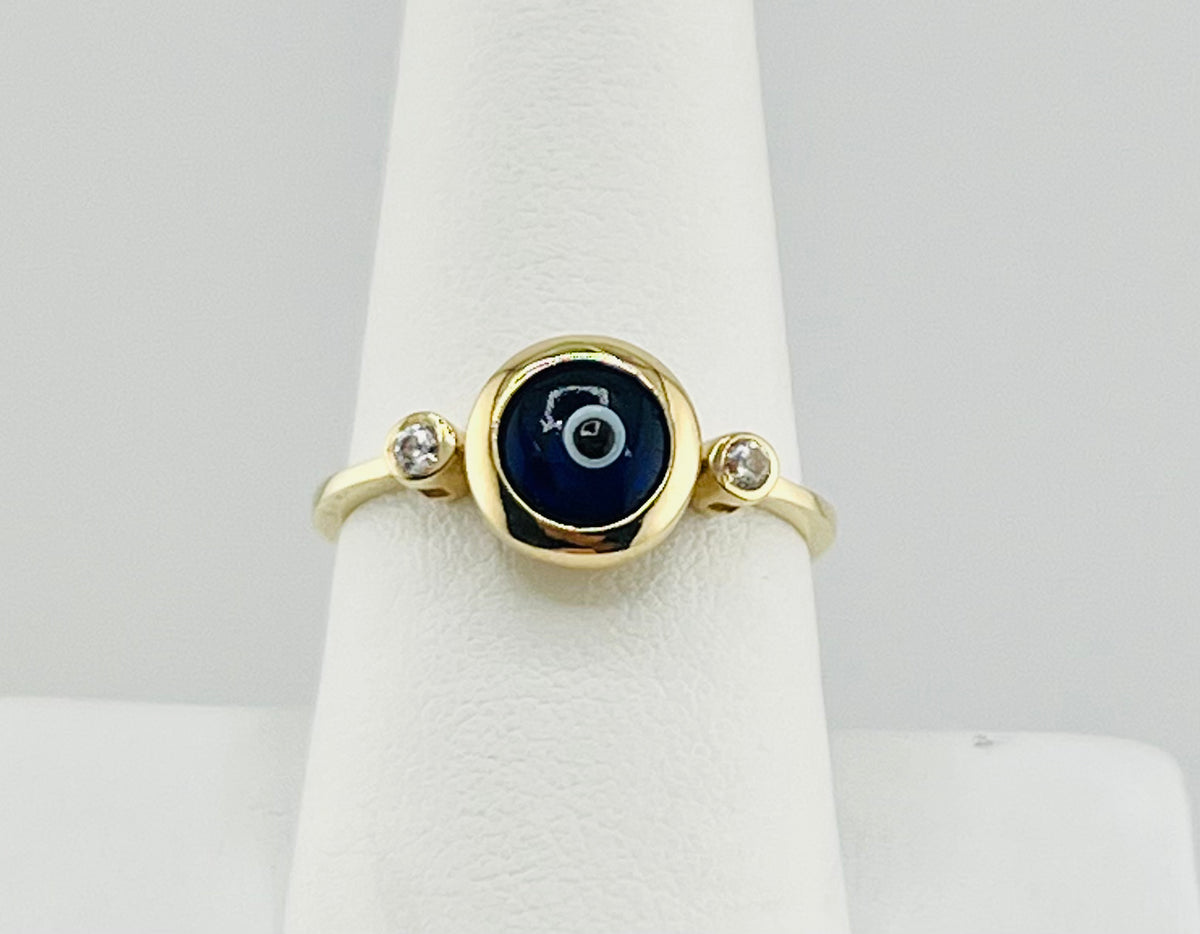 14k ring ladies eye