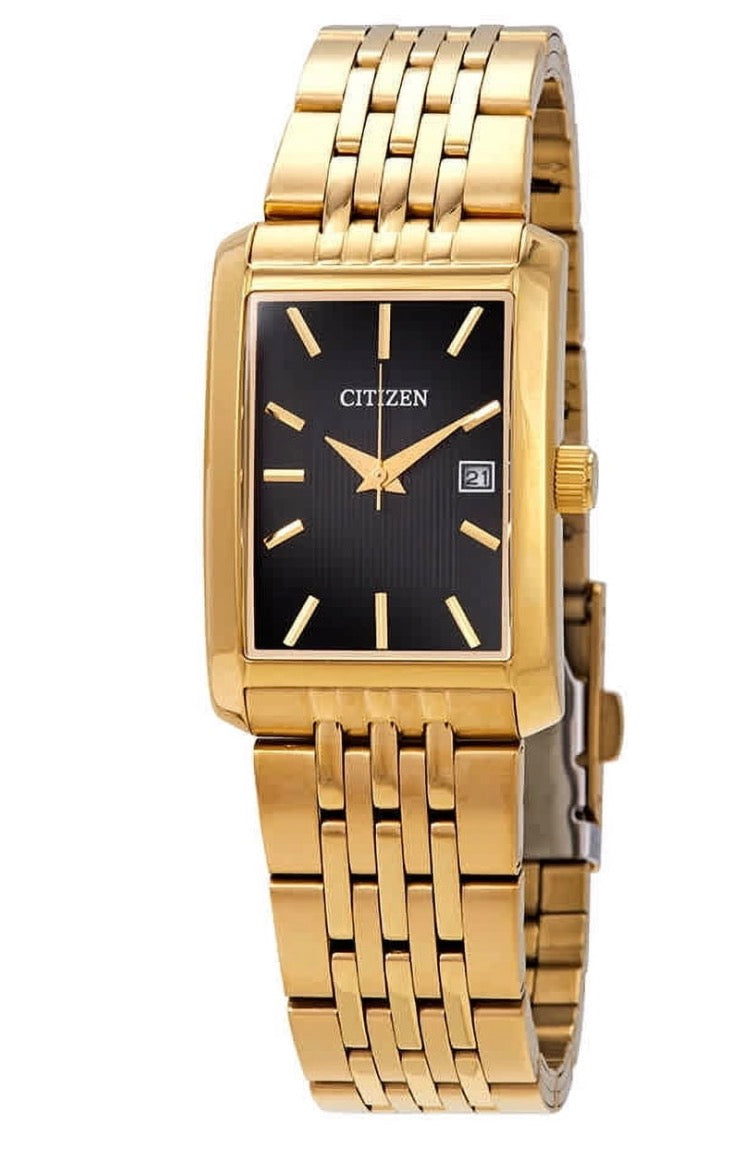 CITIZEN BH1673-50E GOLD-TONE QUARTZ WATCH