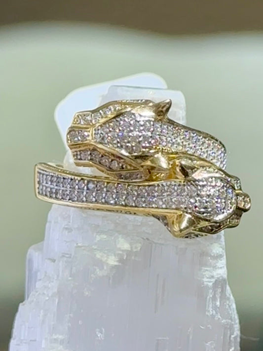 14k Jaguar ring