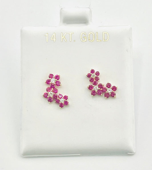 14k Baby and ladies earing call for color