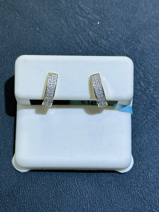 0.14ct Diamond Earring hoop