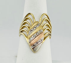 14k Ring 3 color