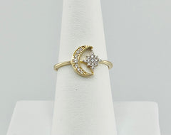 14k ring mon and star luna