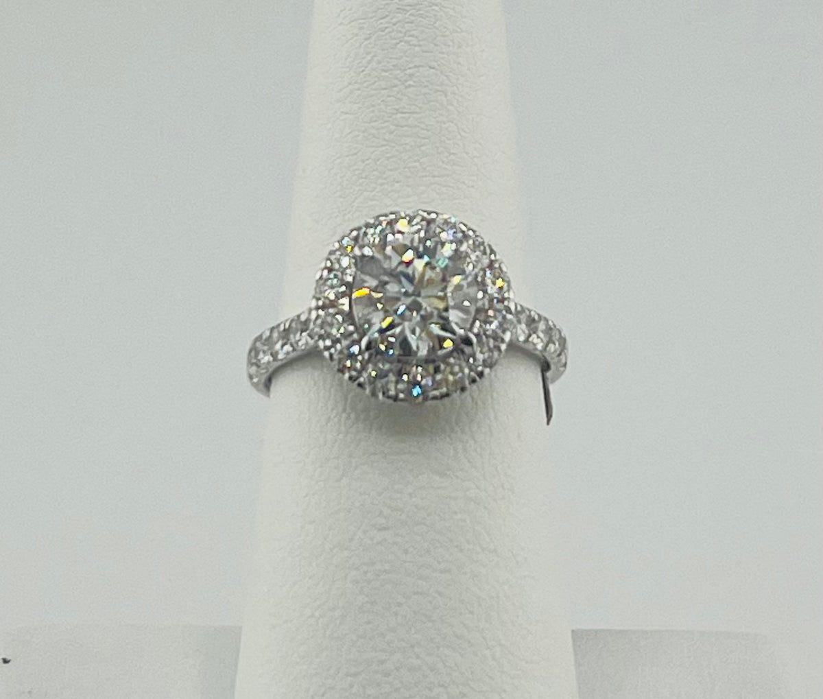 14k 2.5ct diamond ladies ring engagement