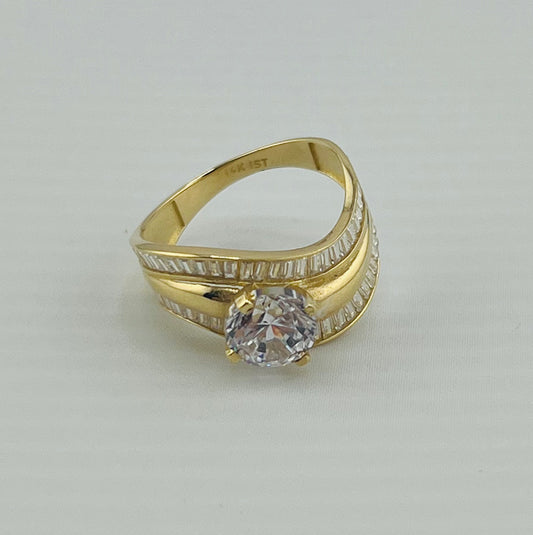 14k ring ladies engagement
