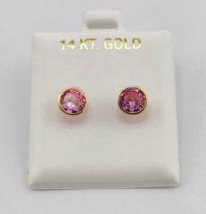 Baby earing color stone