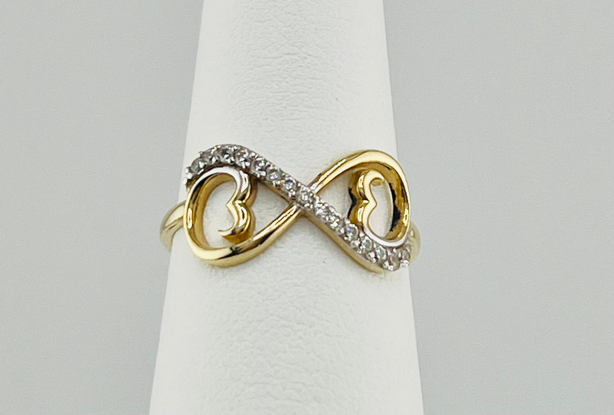 14k ring ladies infinity