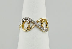 14k ring ladies infinity