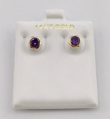 Baby earing color stone flower