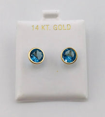 Baby earing color stone