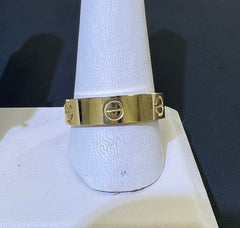 14k solid mens ring size 10.5