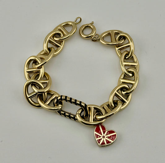 14k Gucci style bracelet