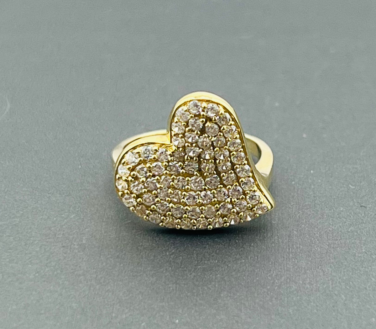 14k ring ladies heart