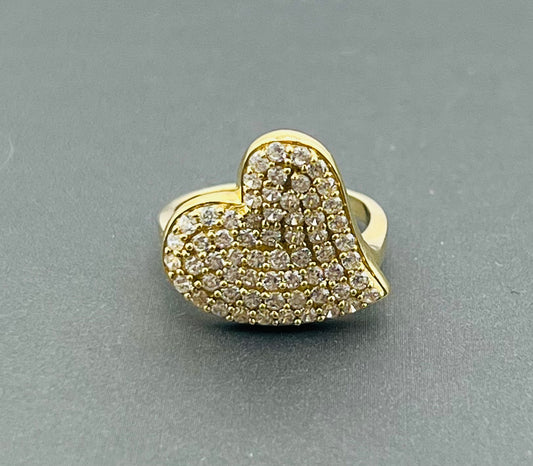 14k ring ladies heart