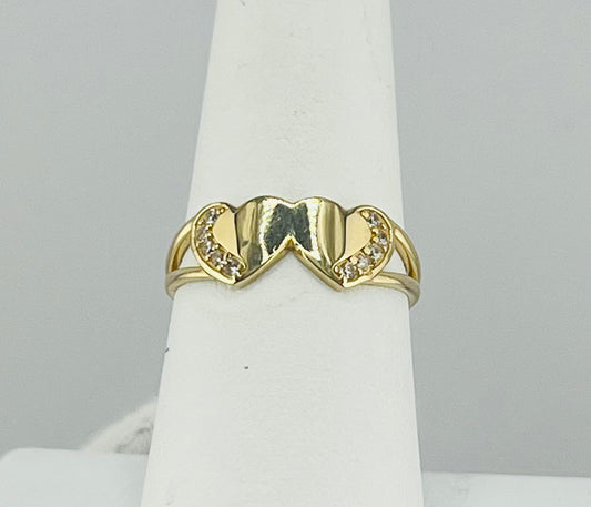14k ring ladies heart