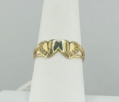 14k ring ladies heart
