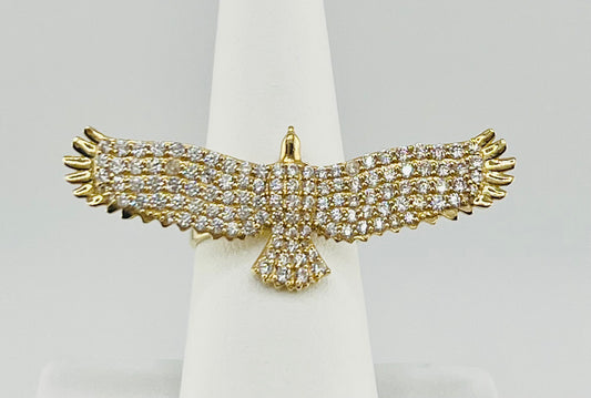 14k ring aguila eagle