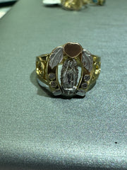 14k ring virgen guadalupe