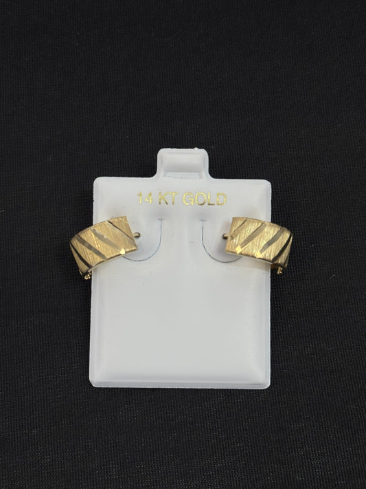 14k Hoop earrings