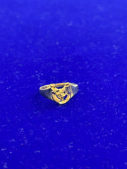 14k Horseshoe ring
