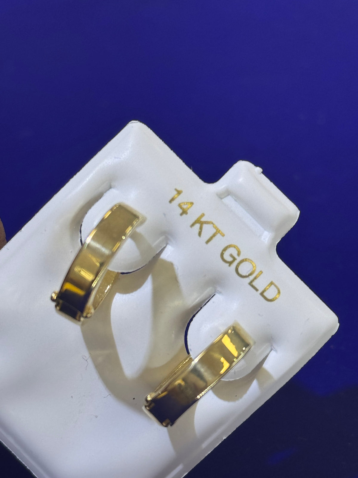14k Gold hoop earrings