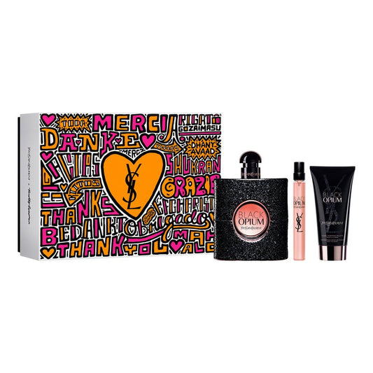 YSL Black Opium 3pc Set