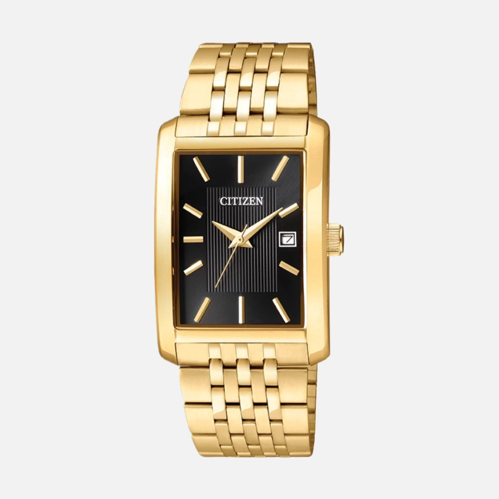 Citizen Quartz Black Dial Stainless Steel Watch BH1673-50E