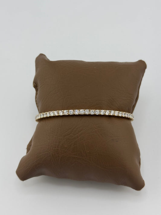 14k Gold diamond bracelet